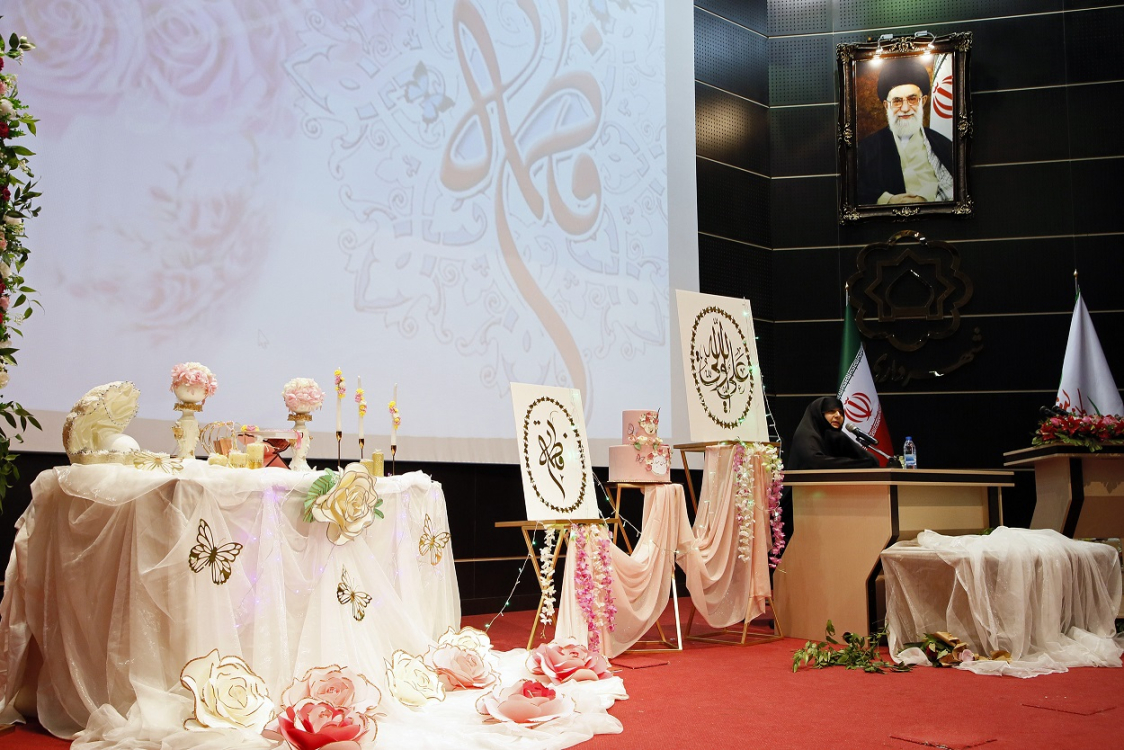 برگزاری جشن ازدواج کارکنان ادارات قم +تصاویر